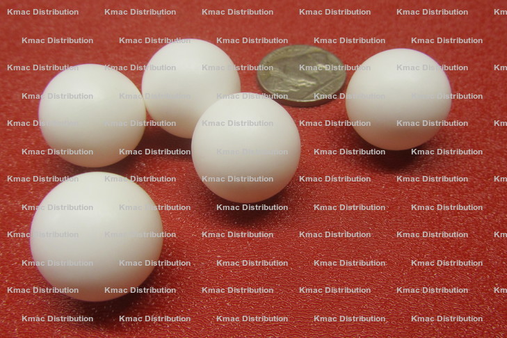 Polypropylene Solid Plastic Balls Sphere 1/4" Pkg of 250 pcs .250" Dia 