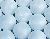 38mm 1-1//2 1,000 Balls White High Density Plastic Floating Spheres Dia